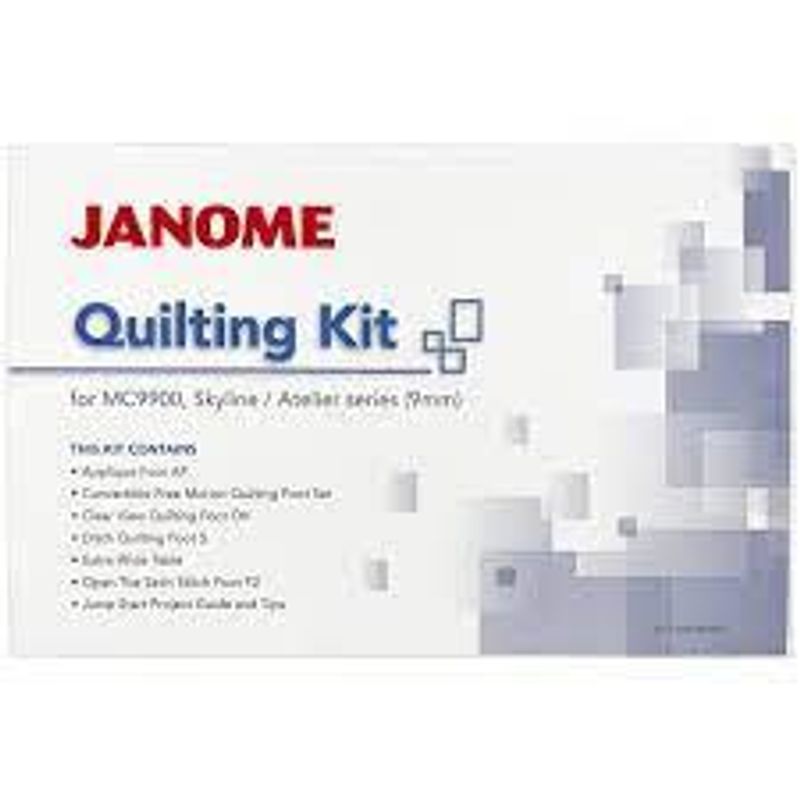 Sybrett inkl. quiltesett til Janome Skyline