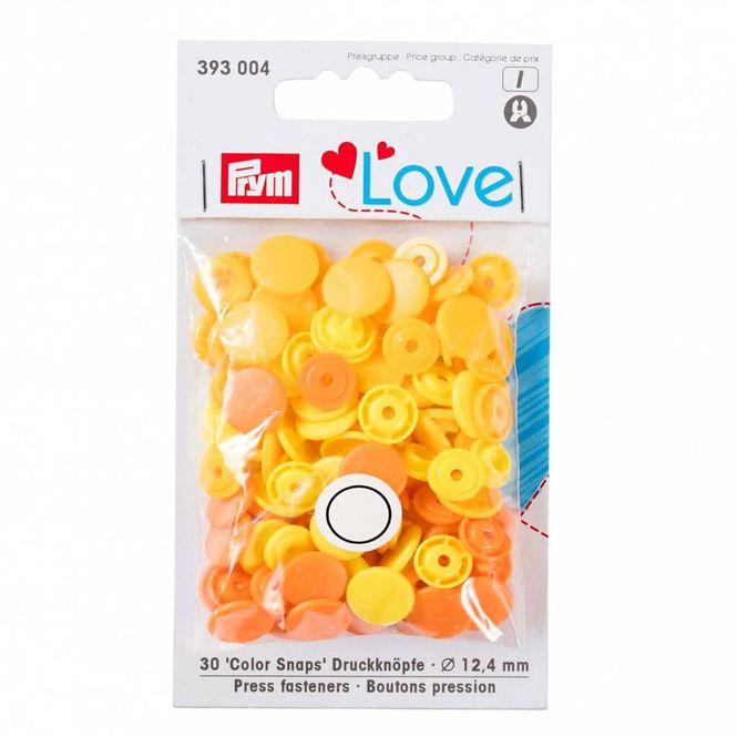 Hovedbilde Prym Love Color Snaps 12,4mm 30stk