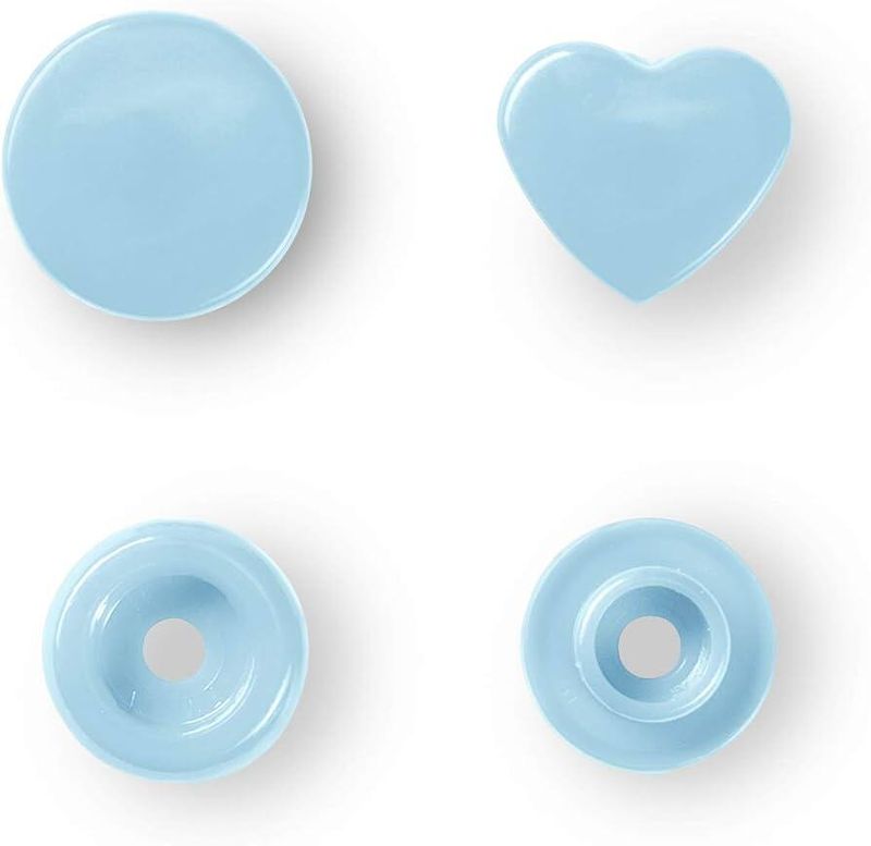 Prym Color Snaps Trykknapp 12,4mm 30stk Hjerte