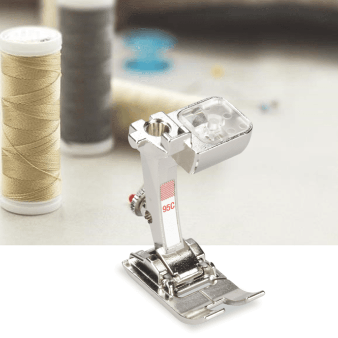 Hovedbilde Bernina Trykkfot 95C Kantbåndsapparatfot