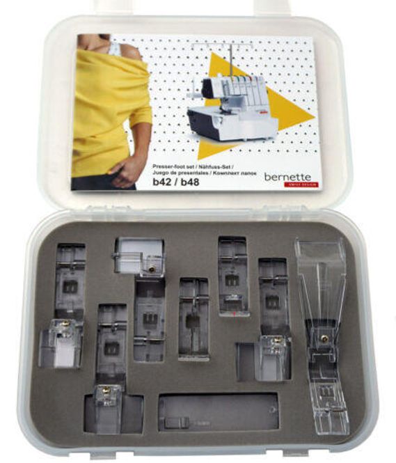 Hovedbilde Bernina Bernette Trykkfotsett B42/B48 ...