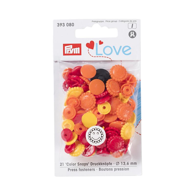 Prym Love Color Snaps 12,4mm 30stk