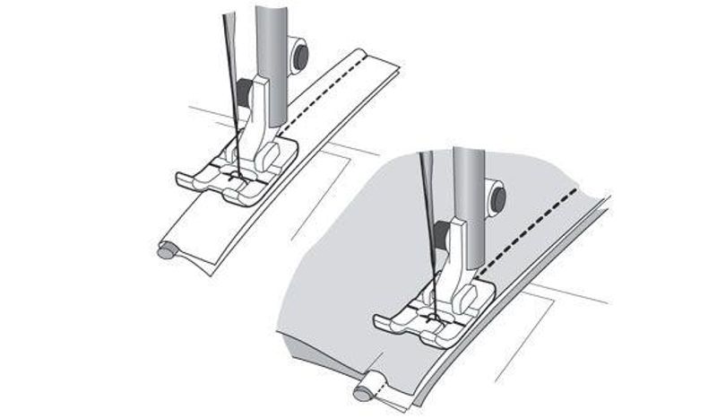 Husqvarna Trykkfot Passpoalfot