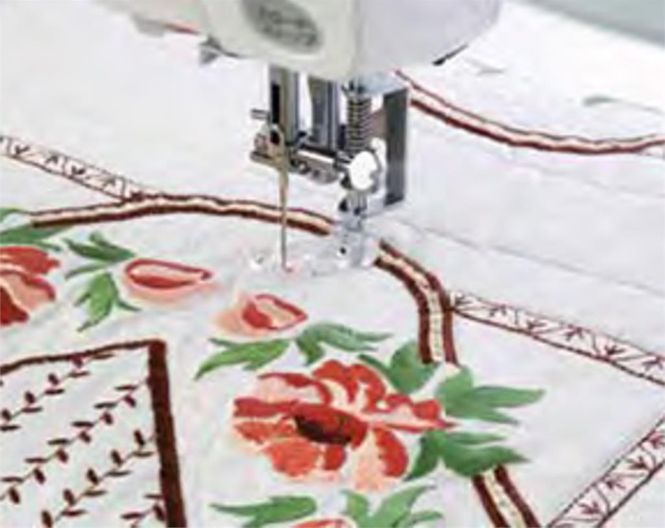Hovedbilde Janome/Elna Trykkfot Frihåndsquiltefot