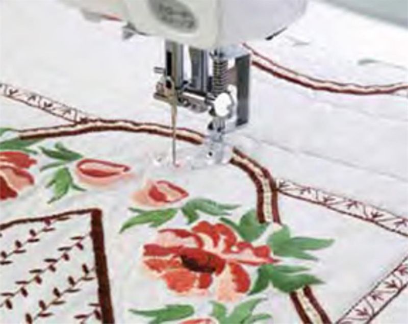 Janome/Elna Trykkfot Frihåndsquiltefot