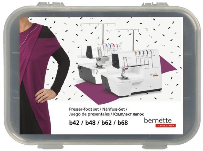 Hovedbilde Bernina Bernette Trykkfotsett B42/B48 ...
