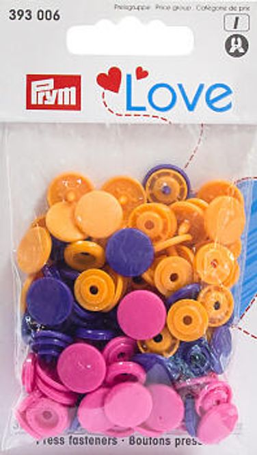 Hovedbilde Prym Love Color Snaps 12,4mm 30stk