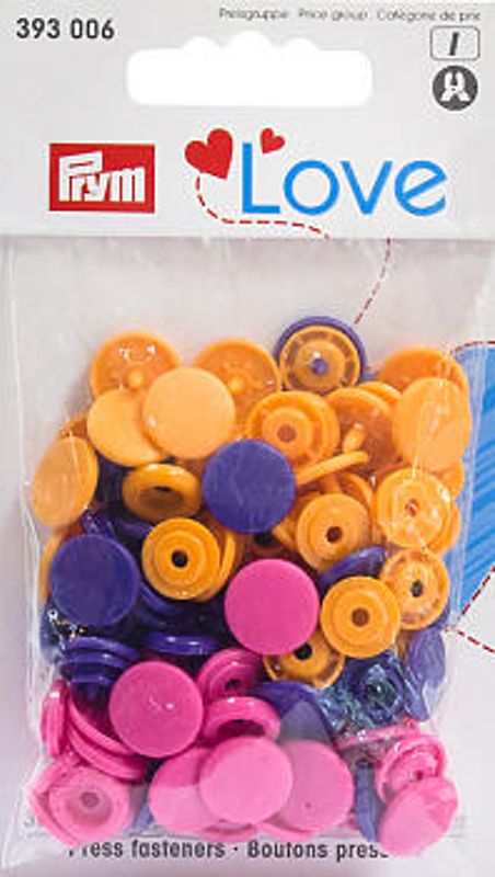 Prym Love Color Snaps 12,4mm 30stk