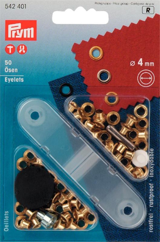 Prym Maljer Gull 4mm 50stk