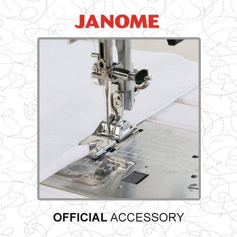 Janome/Elna Trykkfot Faldefot 2 mm D