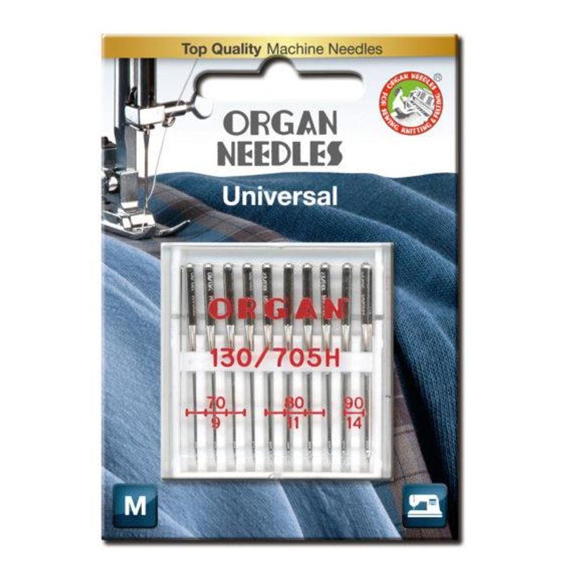 Organ Universalnål #70-90 10pk