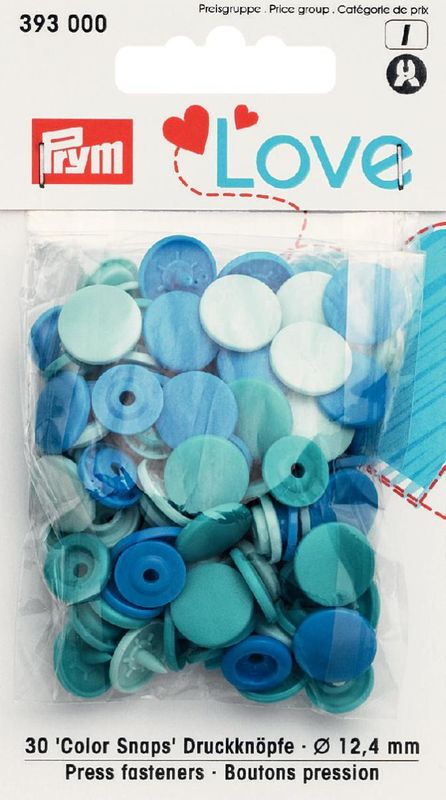 Prym Love Color Snaps 12,4mm 30stk