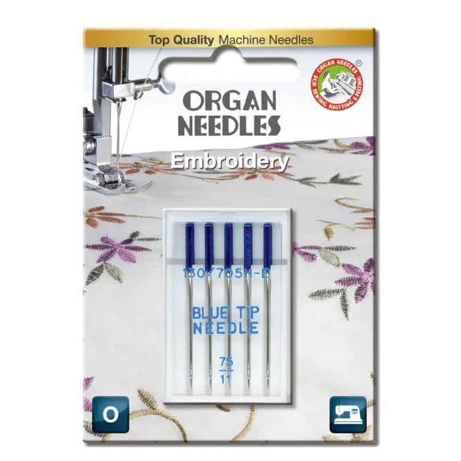 Hovedbilde Organ Broderinål #75 5pk