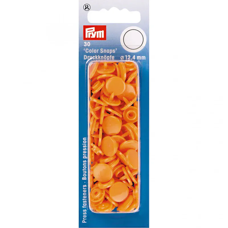 Prym Color Snaps Trykknapp 12,4mm 30 stk Runde