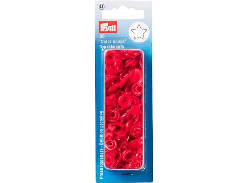 Prym Color Snaps Trykknapp 12,4mm 30stk Stjerne