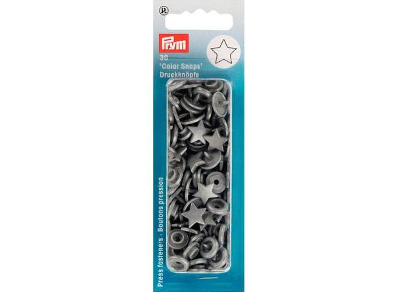 Prym Color Snaps Trykknapp 12,4mm 30stk Stjerne